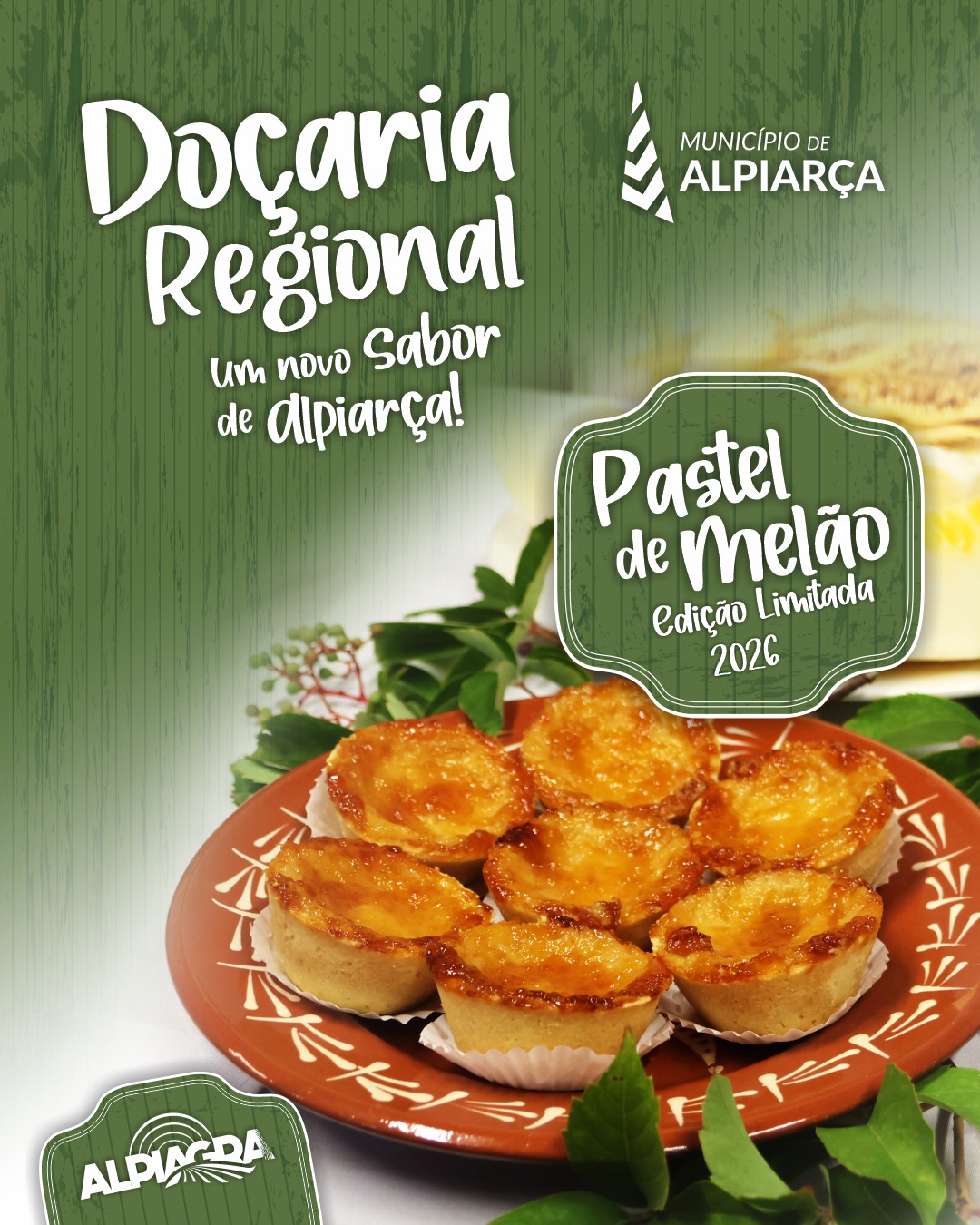 Pasteis de meláo de alpiarça